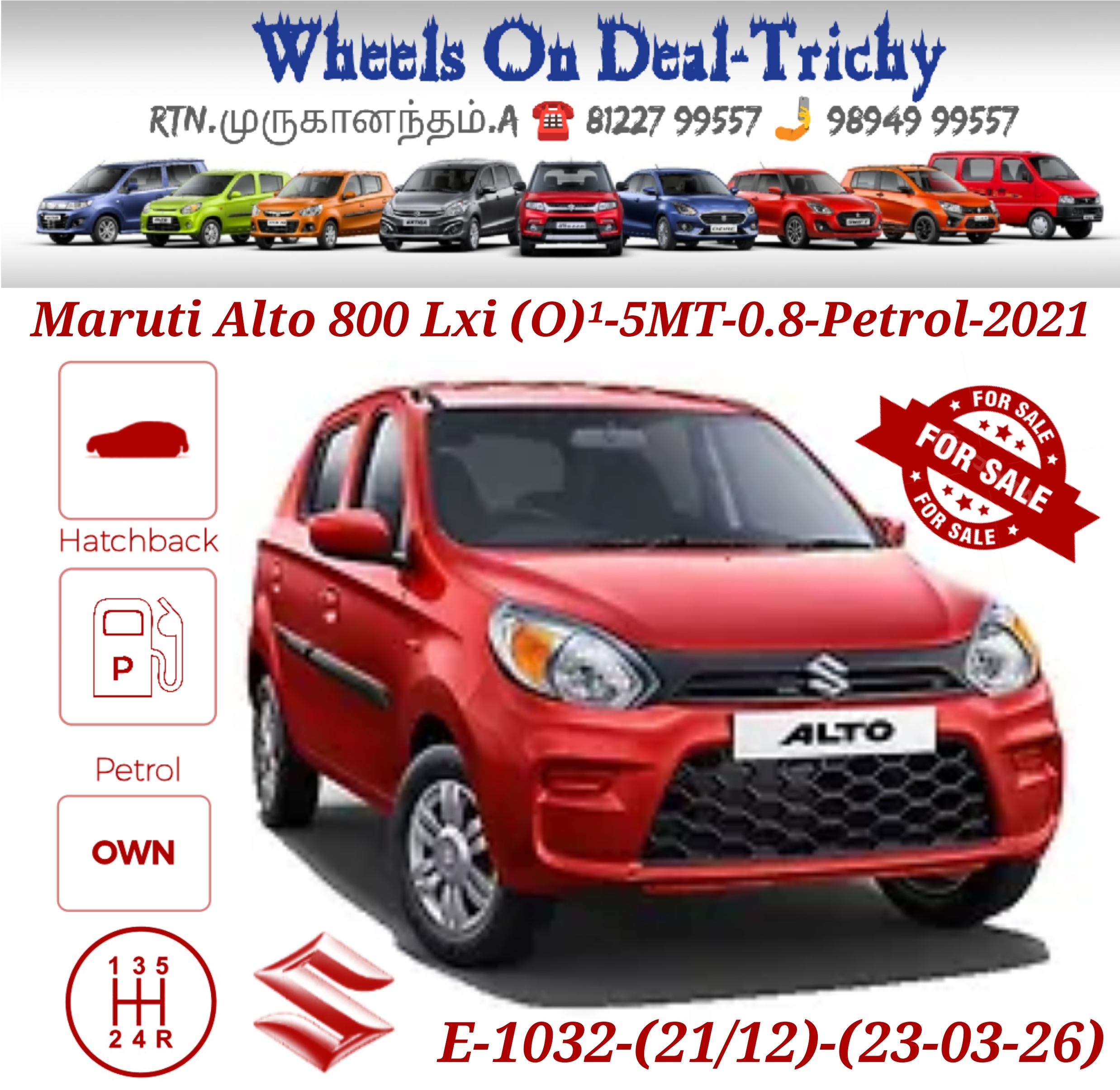 Maruti Suzuki Alto 800 LXI Opt