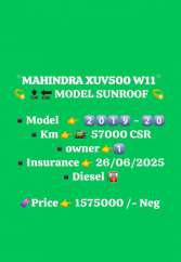 Mahindra XUV500 others